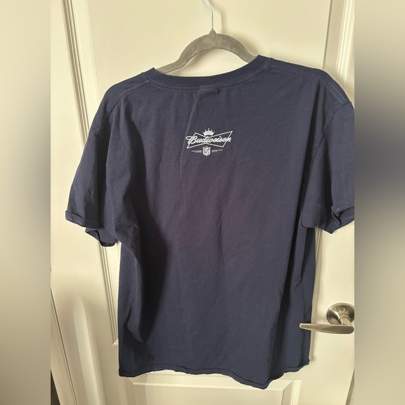 Budweiser Promo | Go Pats Navy T-Shirt | Size L - Picture 6 of 6